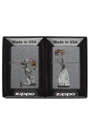 Zippo Çakmak 28987-000004  211 Day Of Dead Skulls Set